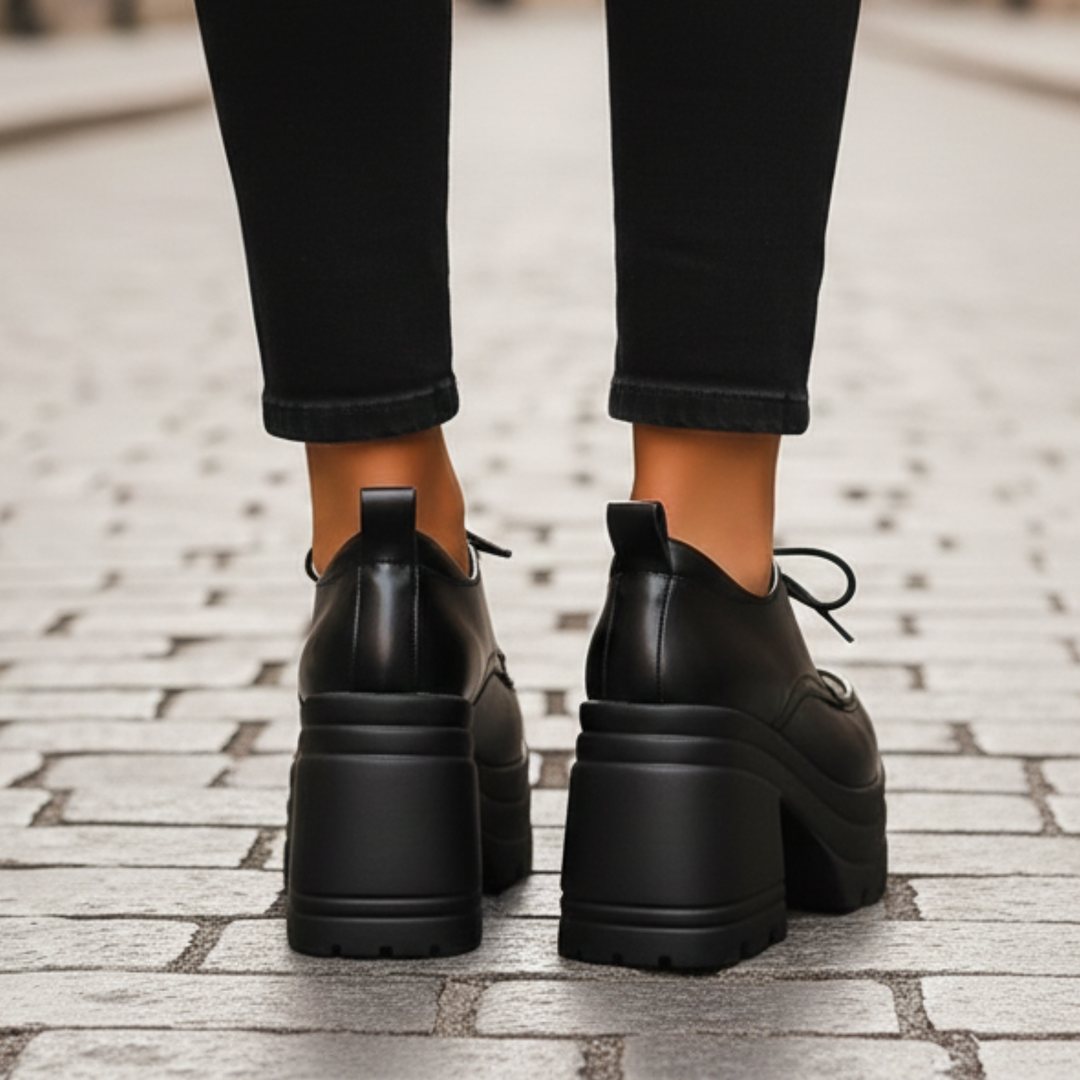 Zapatos Oxford de Plataforma Ortopédicos para Mujeres