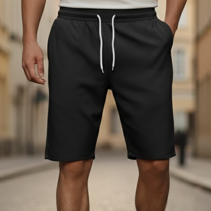 Pantalones Cortos Informales con Cuerda para Hombres