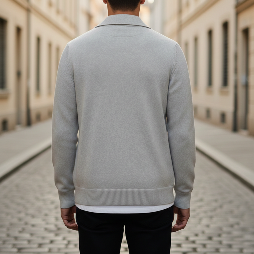 Men's Cardigan Button Front Knit