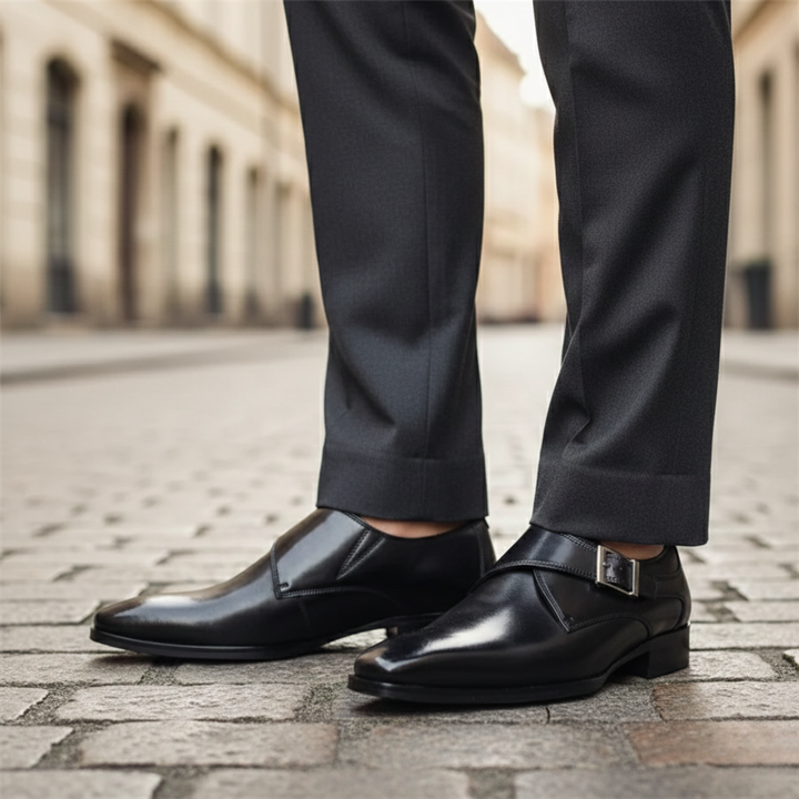 Chaussures habillées pour hommes à bride unique style classique formel