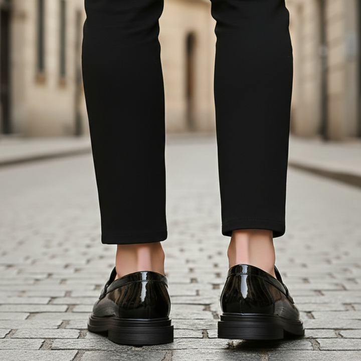 Mocasines de Cuero con Borlas para Hombre