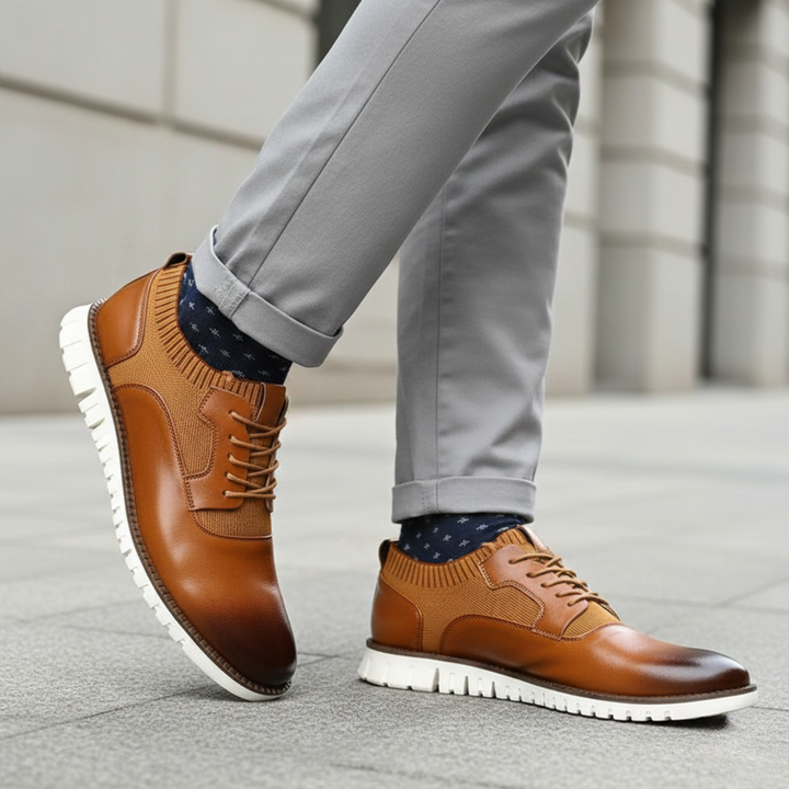 Zapatillas Casual con Cordones de Bajo Corte para Hombre