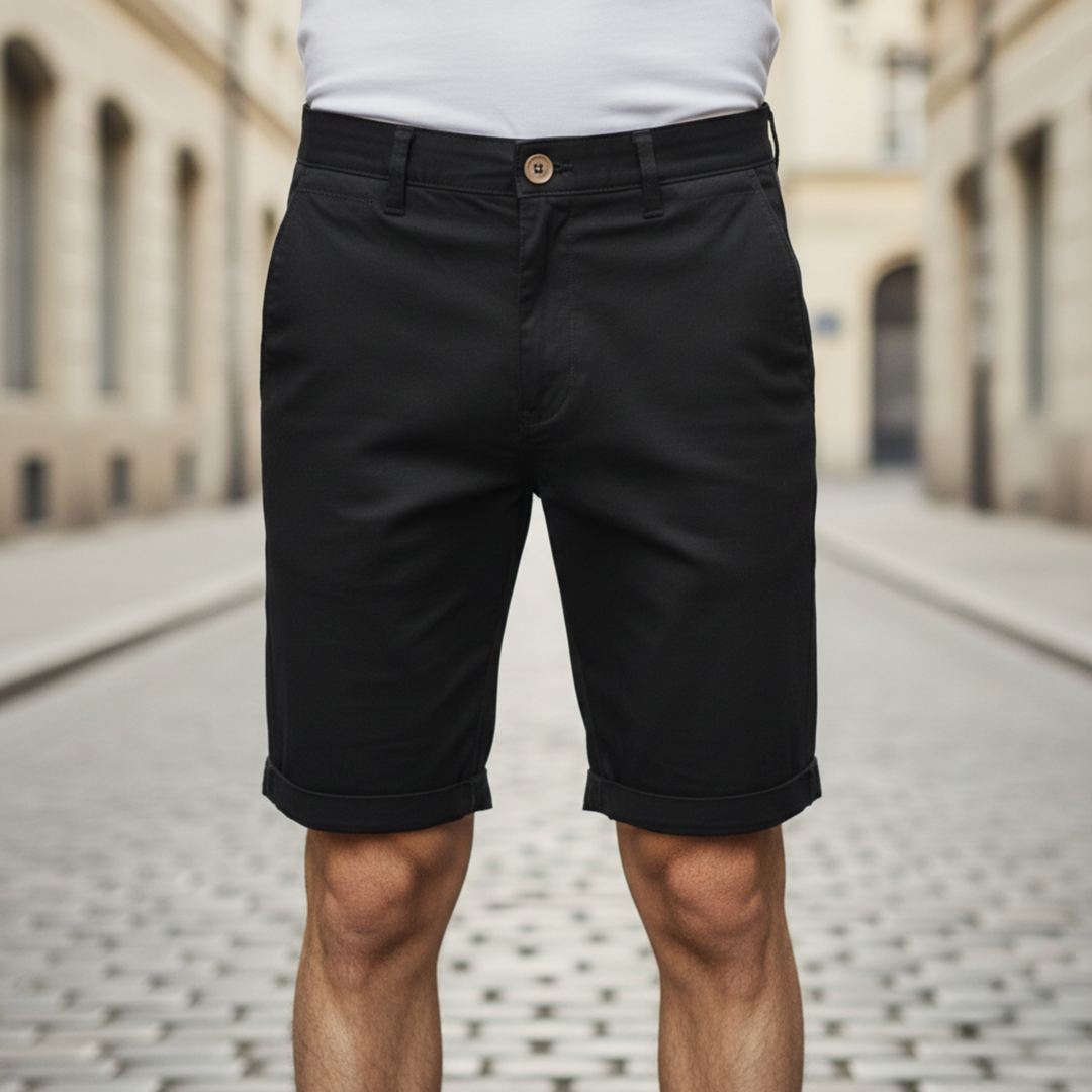 Pantalones Cortos de Cargo para Hombre Cintura Verano Casual