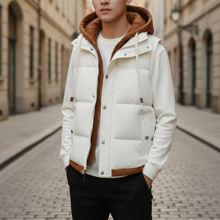 Men's Hooded Puffer Gilet