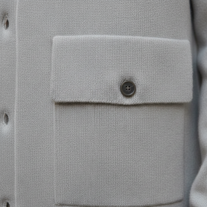 Men's Cardigan Button Front Knit