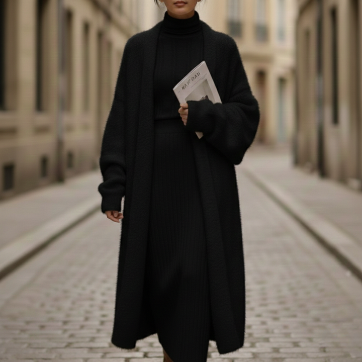 Cashmere Coat Longline Outerwear Women