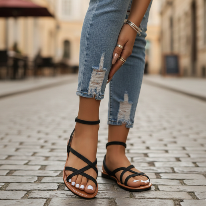Women's Casual Roman Strappy Sandals