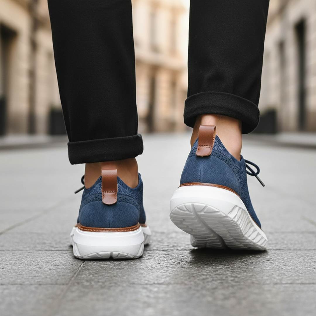 Sneakers Knit Lace up Breathable