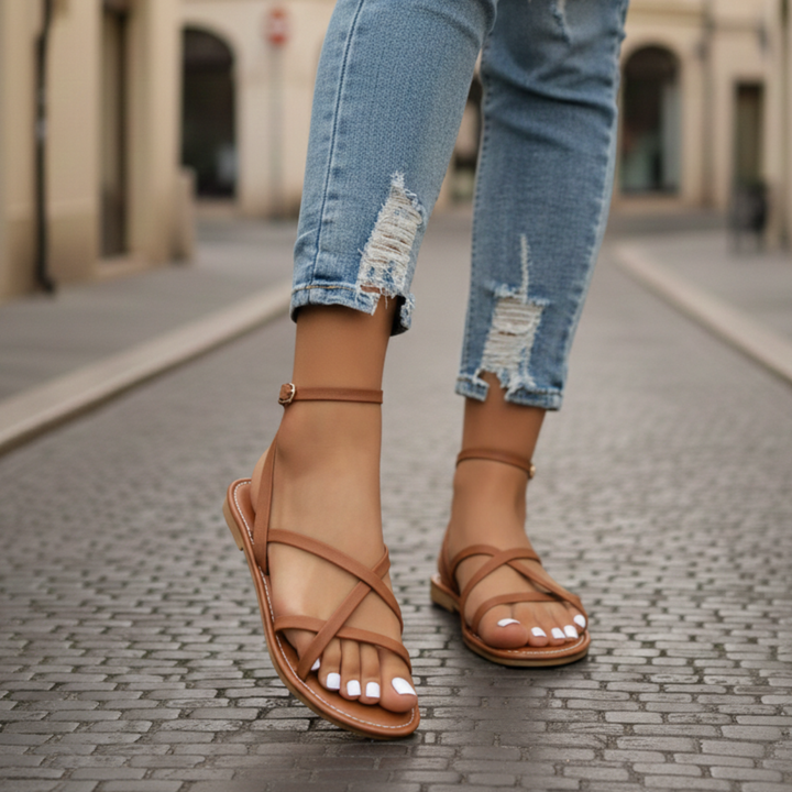 Women's Casual Roman Strappy Sandals