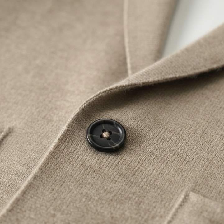 Cashmere cardigan knit button front mens