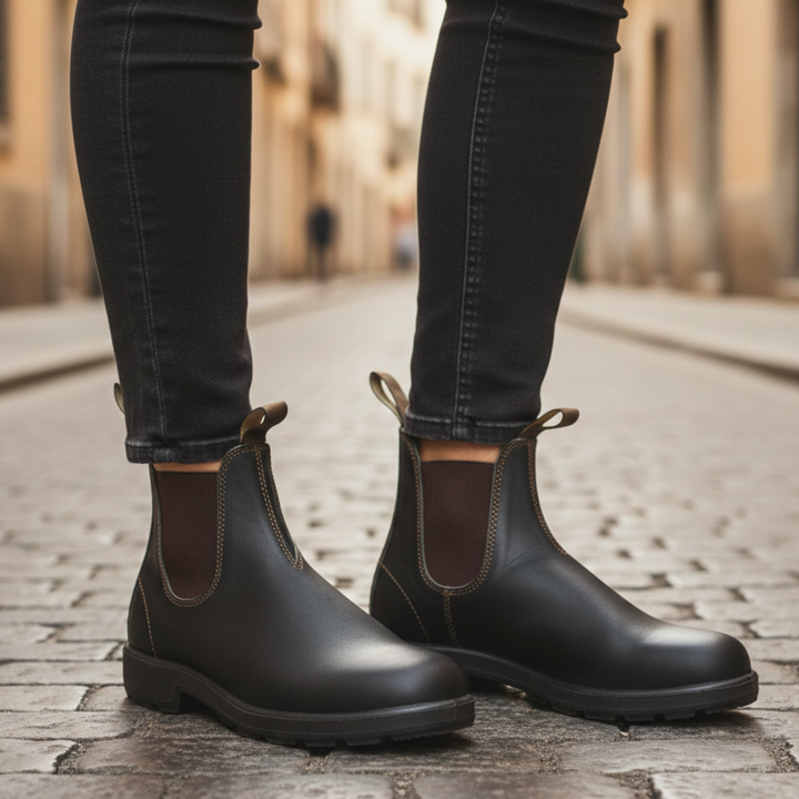 Botas ortopédicas unisex de tipo slip-on con suela resistente