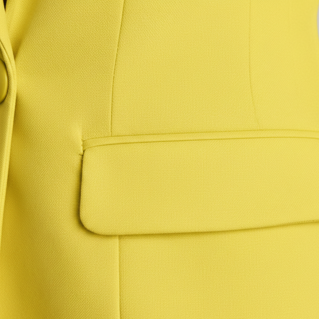 Saco y Pantalones de Pierna Ancha para Mujeres