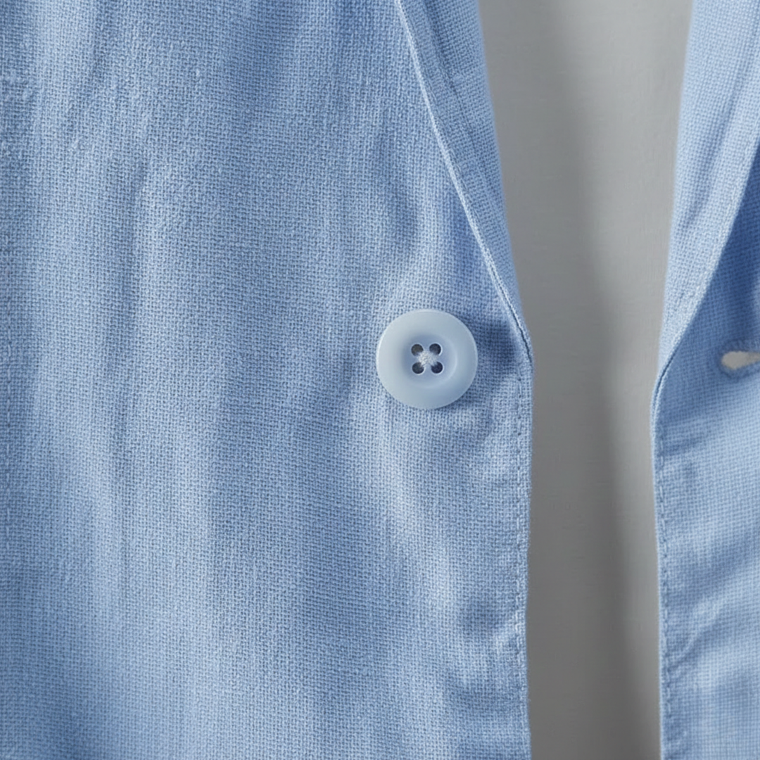 Linen Blazer Lightweight Single Breasted Men