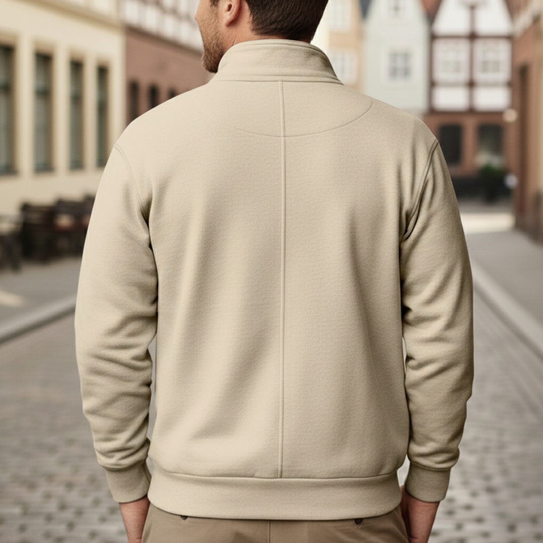 Men’s Half Zip Fleece Pullover Sweatshirt