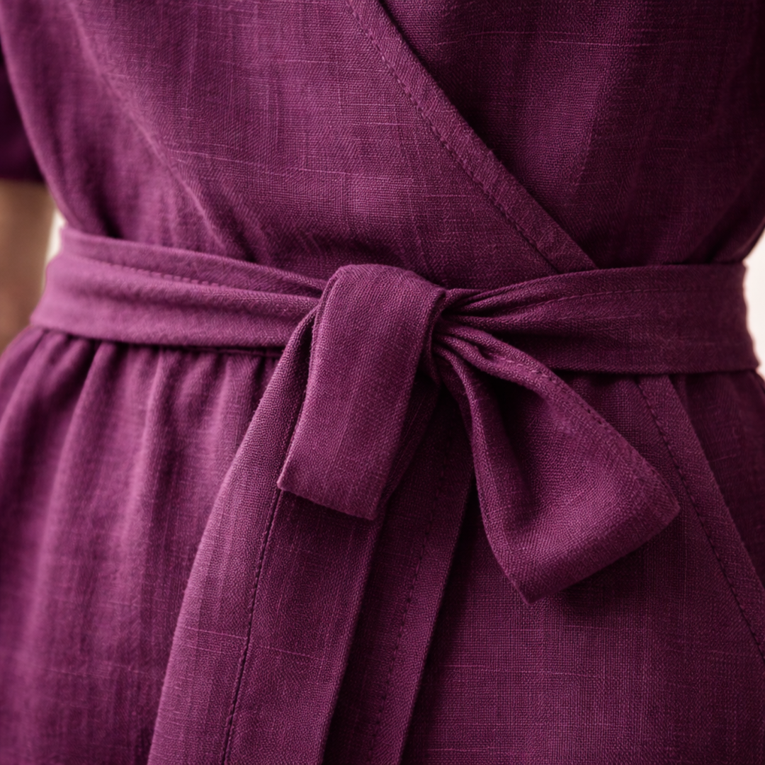 Women Romper Jumpsuit with Belt Casual