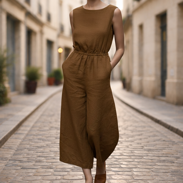 Women Wide Leg Long Jumpsuit Casual