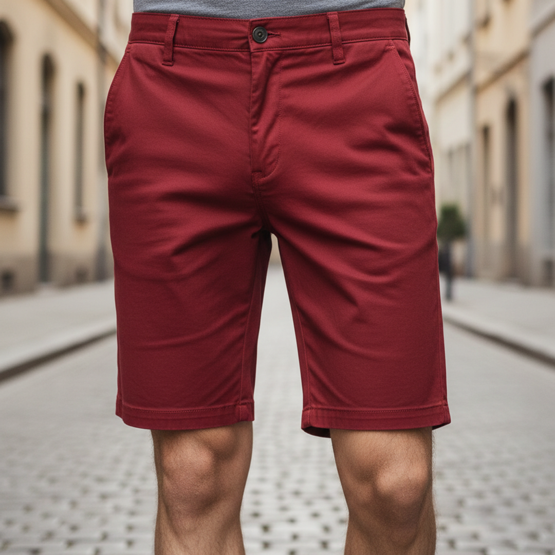 Pantalones Cortos de Cargo para Hombre Cintura Verano Casual