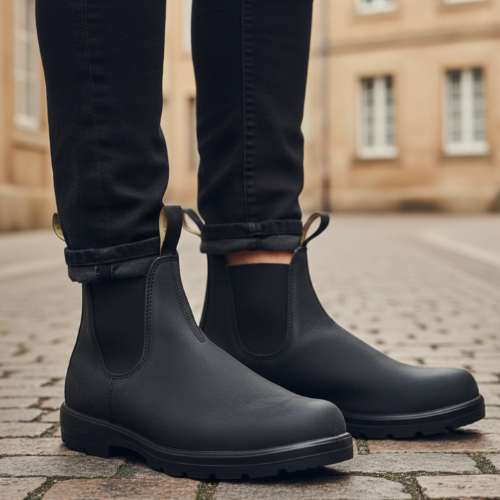 Botas ortopédicas unisex de tipo slip-on con suela resistente