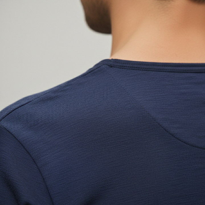 T Shirt V Neck Short Sleeve Men Casual