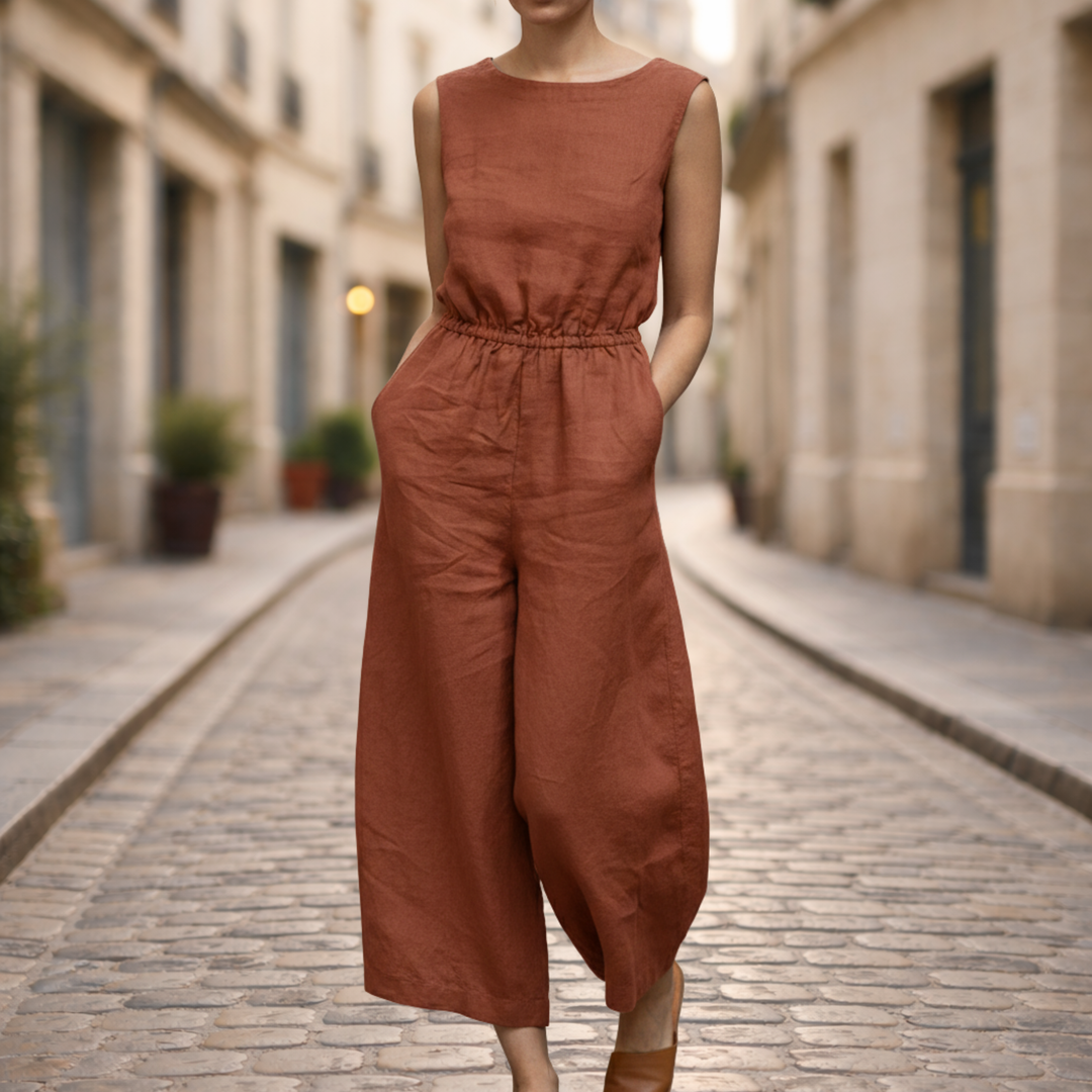 Women Wide Leg Long Jumpsuit Casual