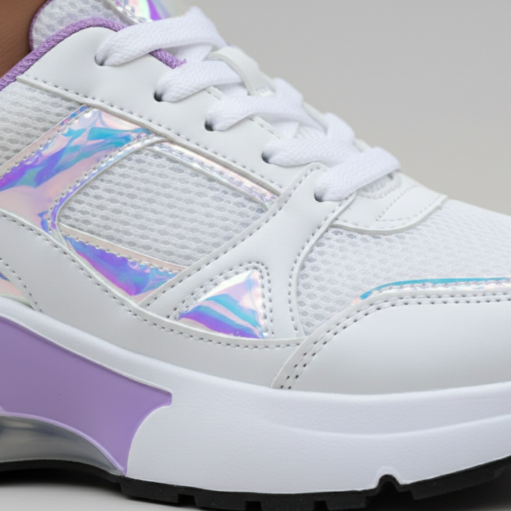 Orthopedic Shoes Lace Up Cushioned Sole Women