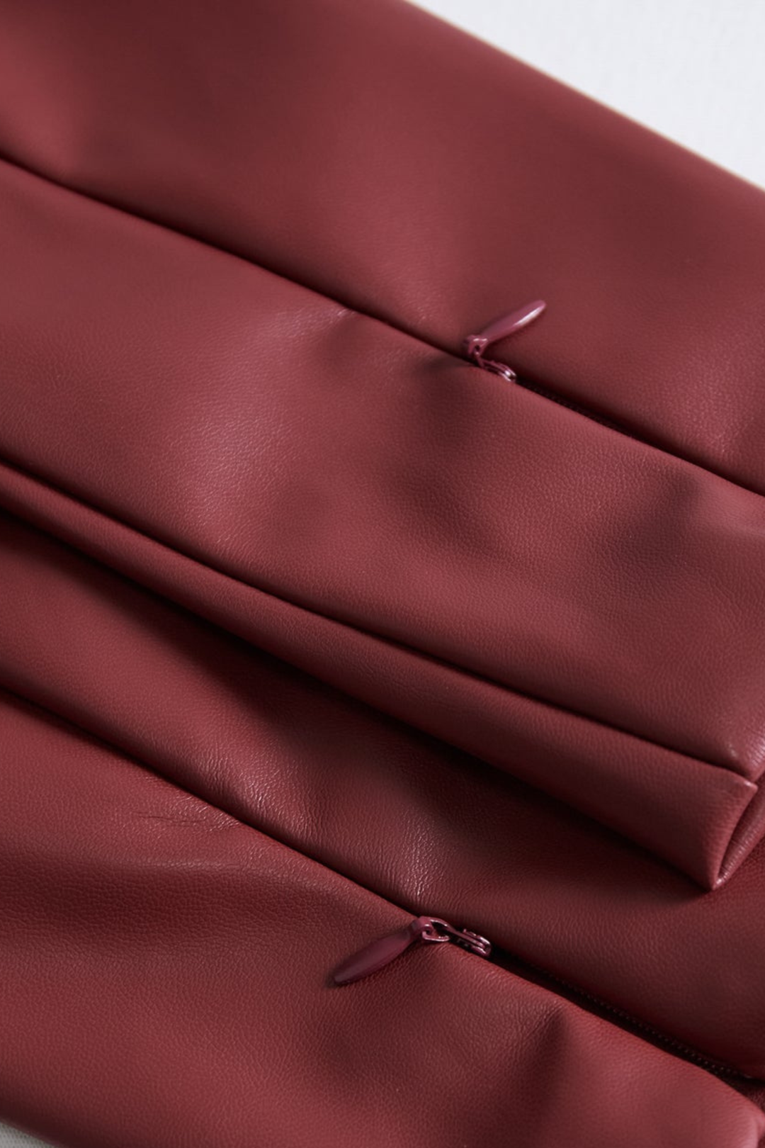 Women Faux Leather Bodycon Midi Dress Long Sleeve