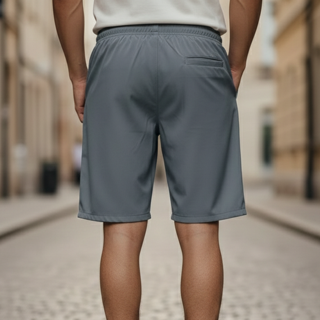 Pantalones Cortos Informales con Cuerda para Hombres
