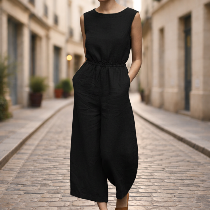 Women Wide Leg Long Jumpsuit Casual