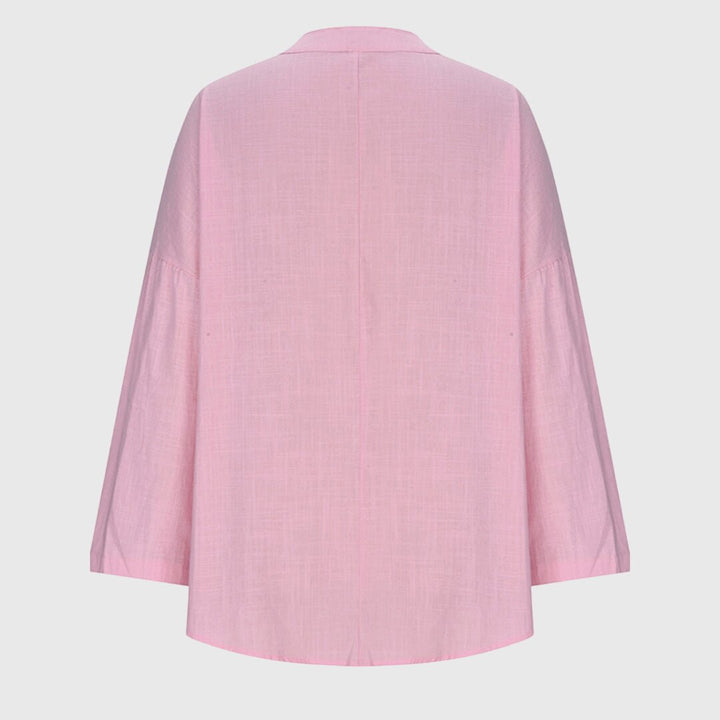 Bree | Flowy Elegant Beach Shirt Angle