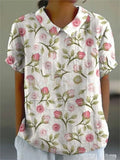 Light Pink With Floral Print / S