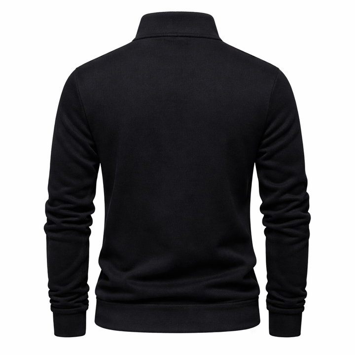 Men’s Half-Zip Minimalist Sweatshirt Casual