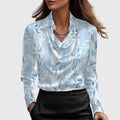 Bleu clair floral / XS