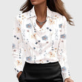 Blanc floral / XS