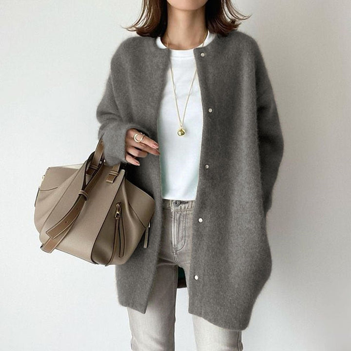 Sofia Amoretti Luxe Wool Cardigan Side