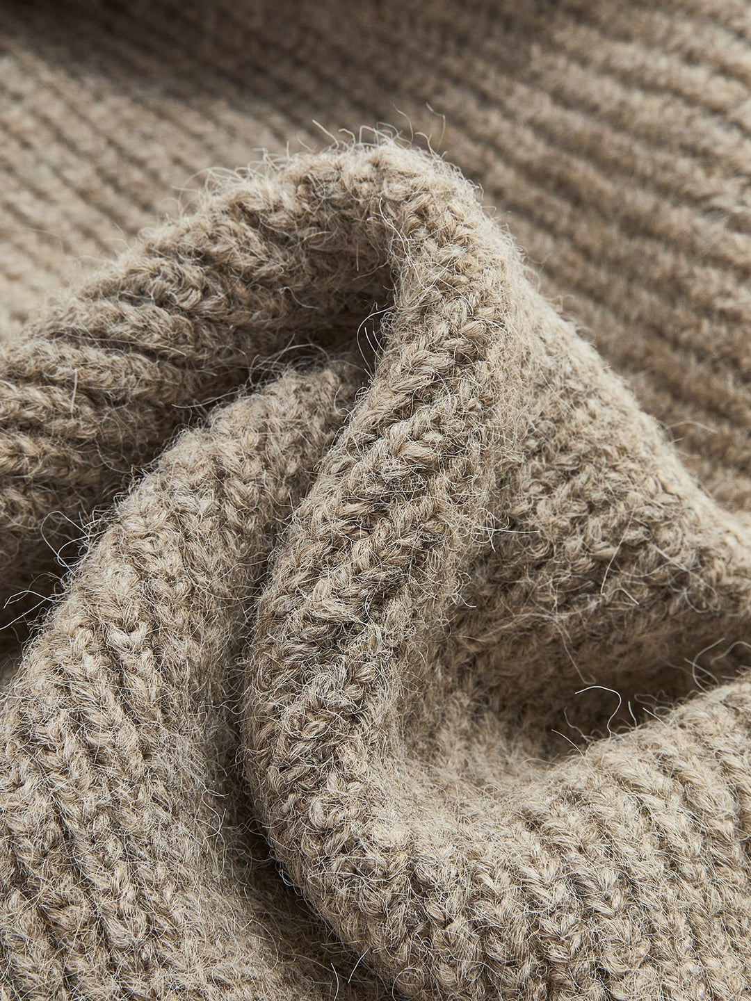 Stacking V-Neck Split Breasted Sweater Dress View 14