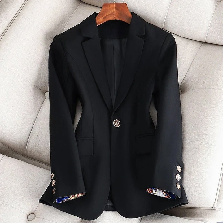 Valentina Rossi Refined Classic Blazer Back